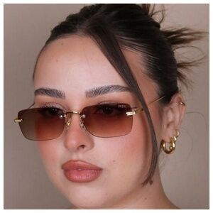 Indy Bleeker Rimless Sunglasses